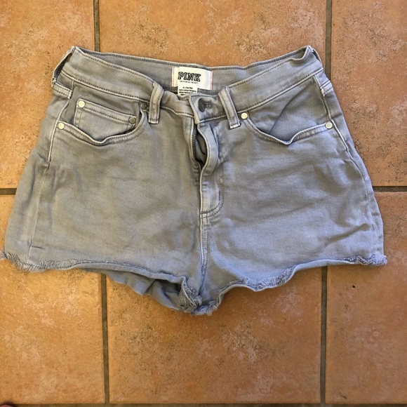 4 Pairs of VS PINK High Waist Shorts SZ. 8 - Picture 2 of 13